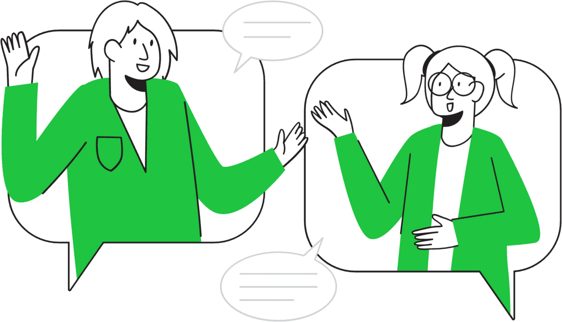 Conversation illustration